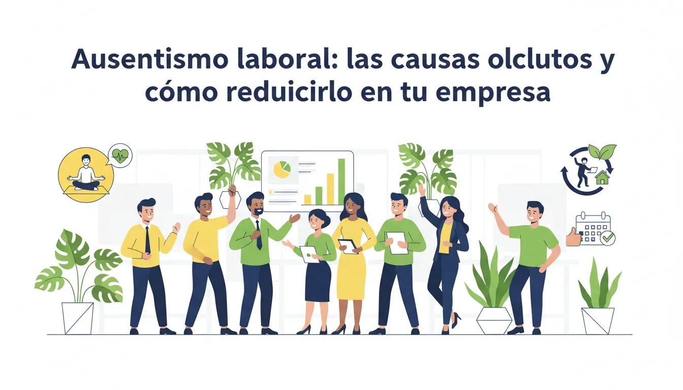 Ausentismo Laboral: Las Causas Ocultas y Cómo Reducirlo en tu Empresa