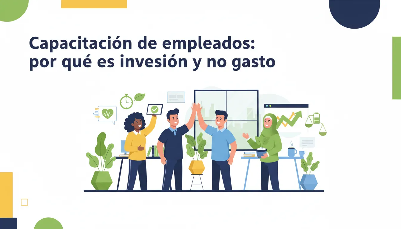 Capacitación de Empleados: Por Qué es Inversión y No Gasto