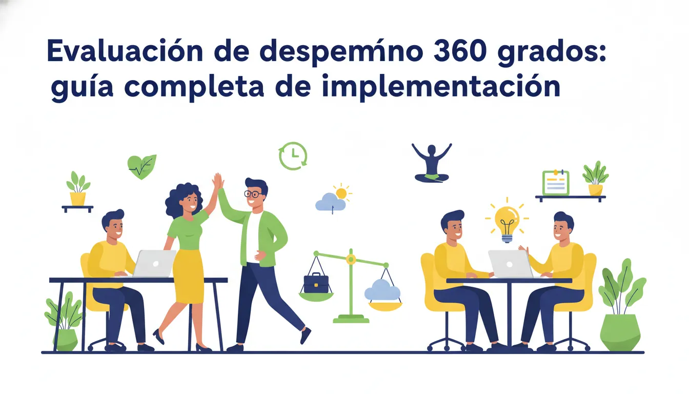 Evaluación de Desempeño 360 Grados: Guía Completa de Implementación