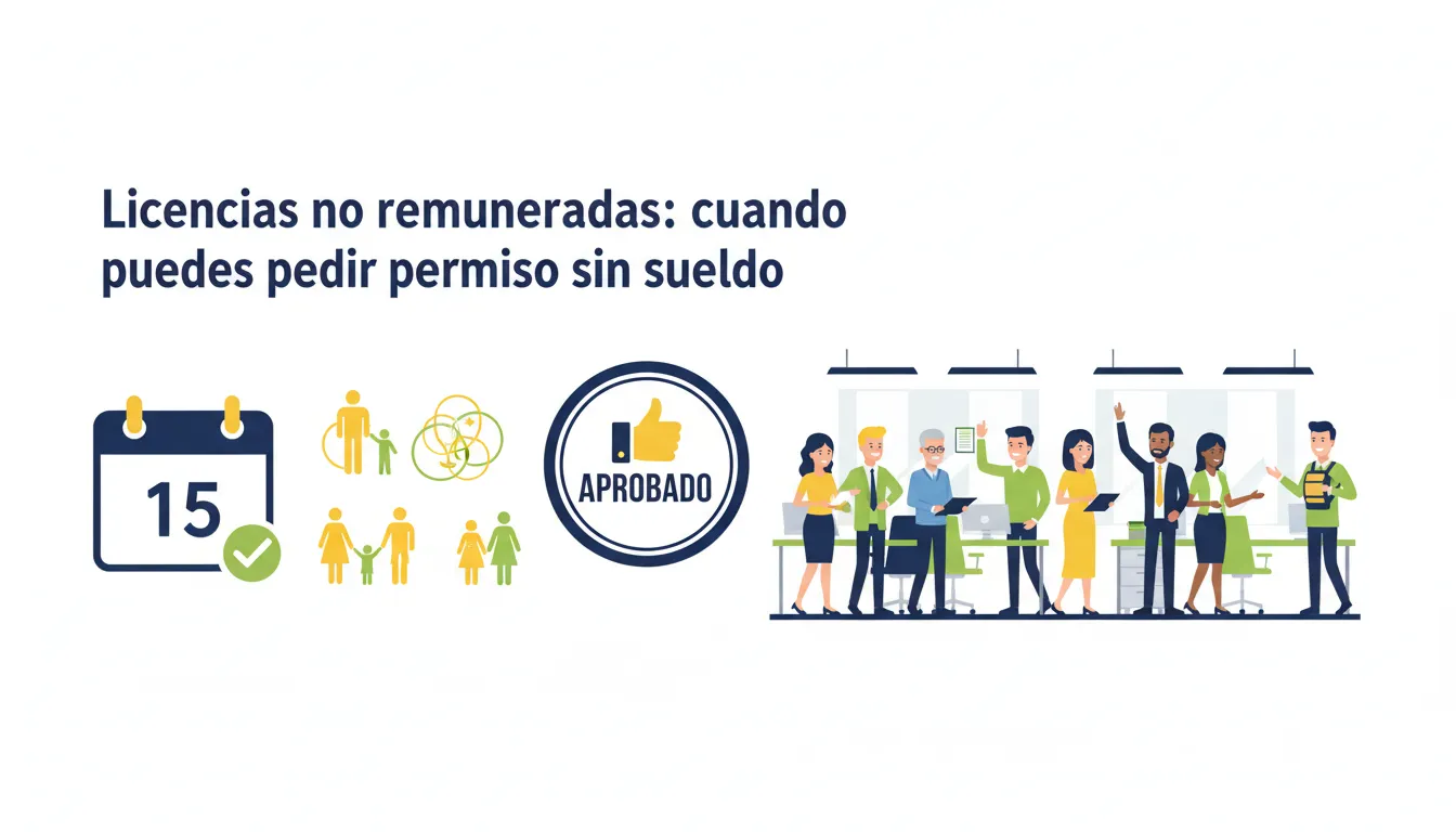 Licencias No Remuneradas: Cuando Puedes Pedir Permiso sin Sueldo