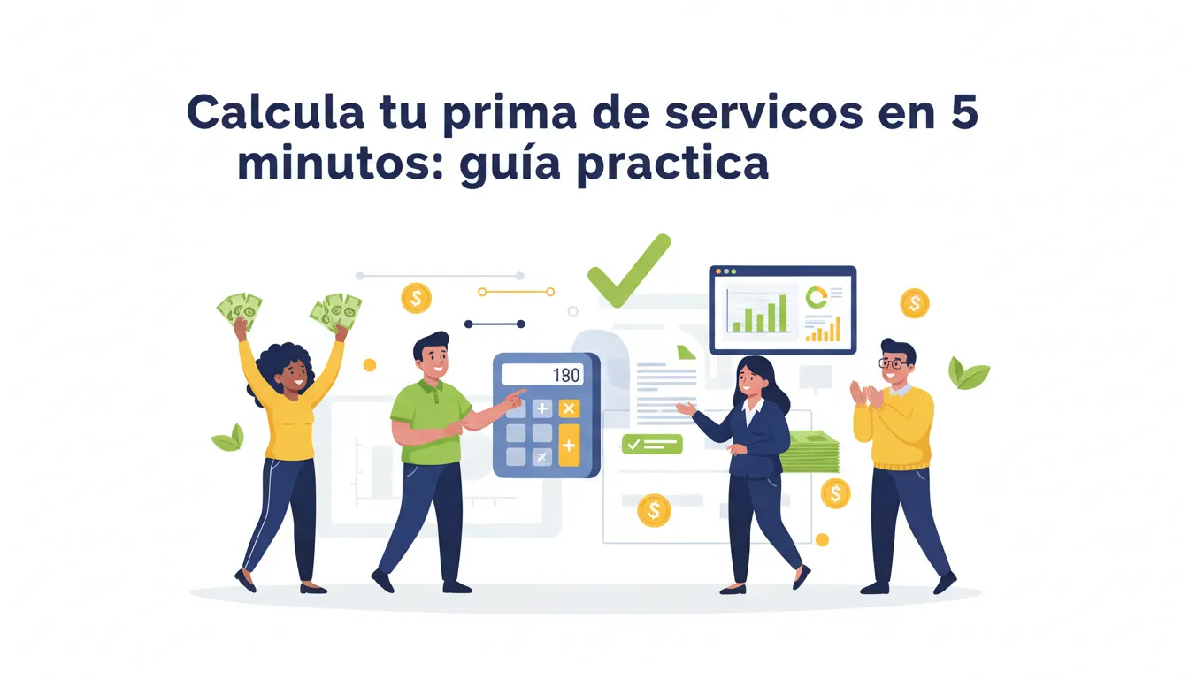 Calcula tu Prima de Servicios en 5 Minutos: Guia Practica
