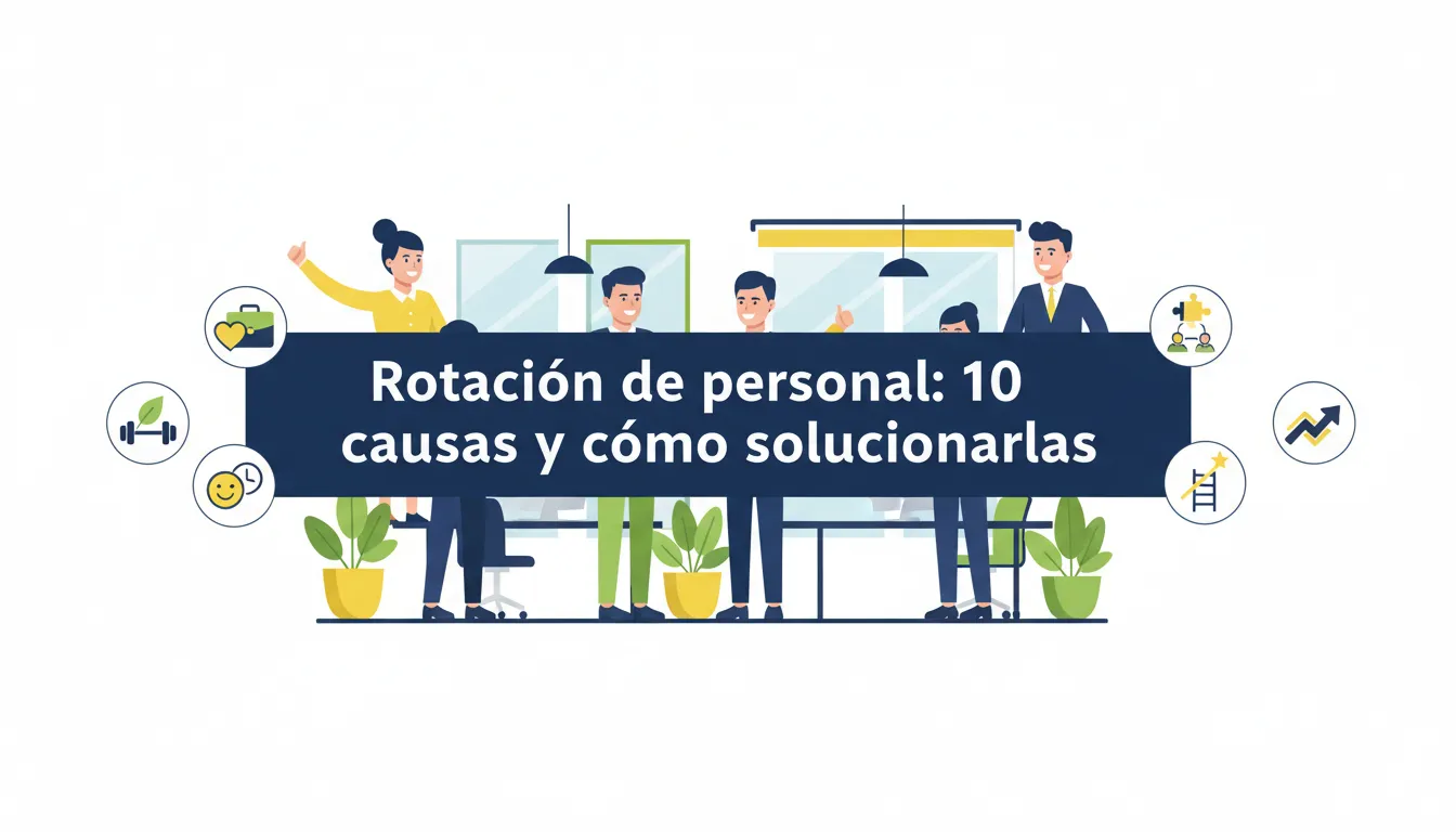 Rotación de Personal: 10 Causas y Cómo Solucionarlas