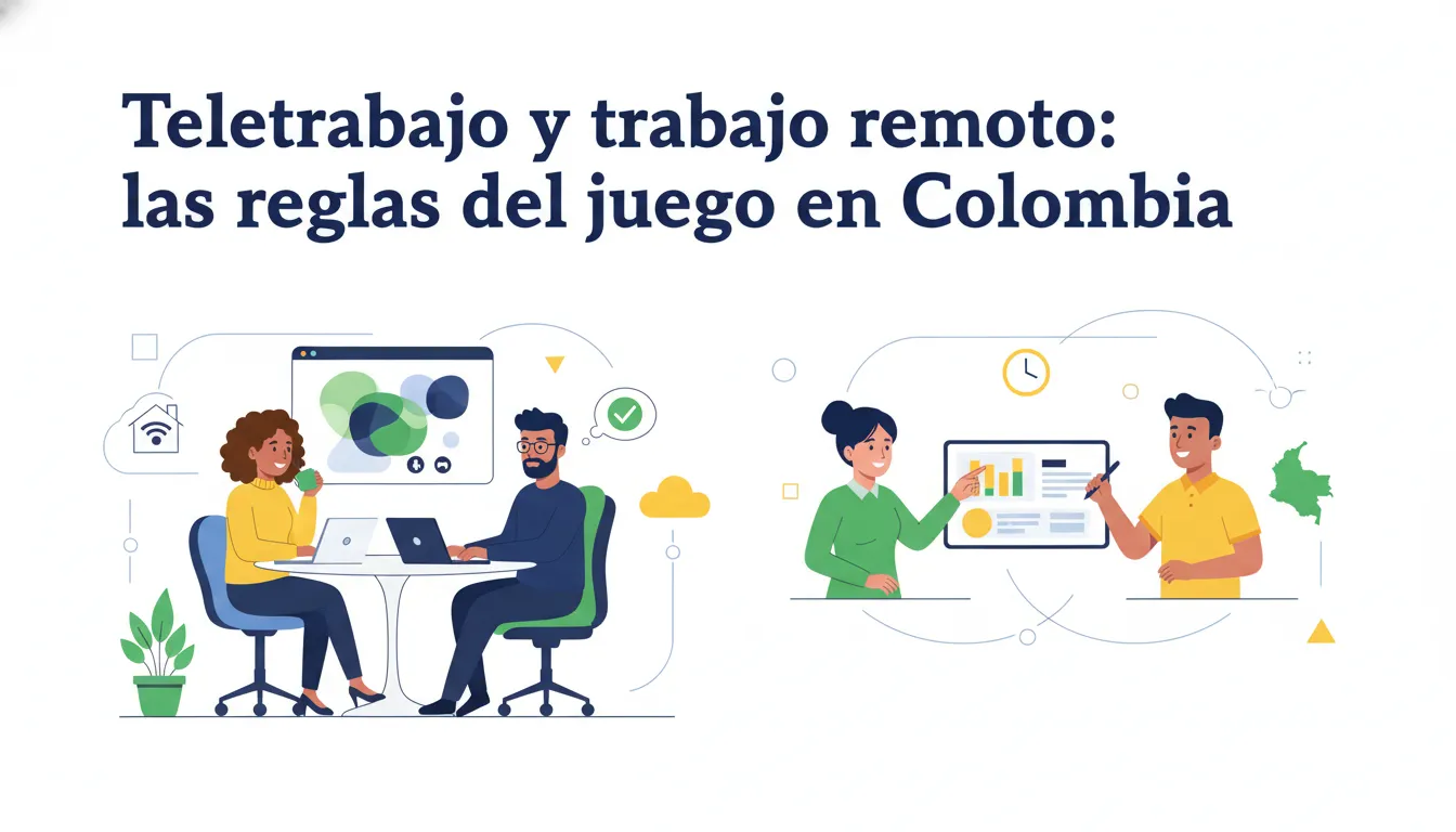 Teletrabajo y Trabajo Remoto: Las Reglas del Juego en Colombia